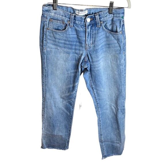 Madewell The Boyjean: Raw-Hem Original Size 24 - Picture 1 of 8